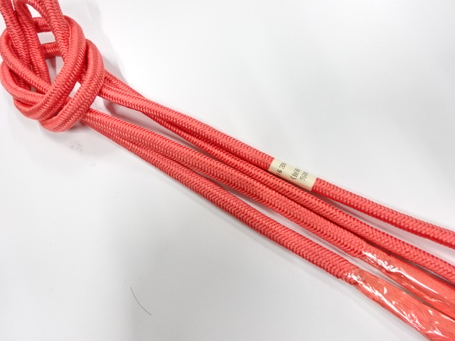 未使用品　正絹　手組帯締め